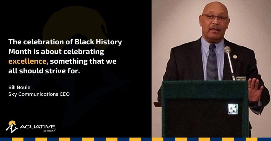 Bill Bouie, Black History Month
